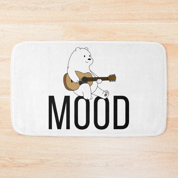 Item preview, Bear playing guitar - guitar mood designed and sold by The-Guitar-Bay.