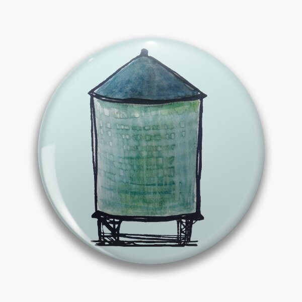 Item preview, Green Watertower designed and sold by Leoniedavinci.
