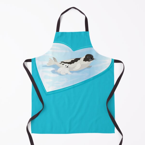 Item preview, LOVE: Arctic Seals designed and sold by Peppermint Narwhal.