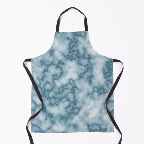 Item preview, Blue Silver Foil Marble designed and sold by pear-la.