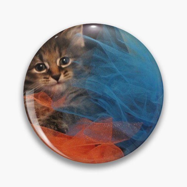 Item preview, Elvis the Tabby Twin says Peek-a-boo  designed and sold by MagicalBrtakins.