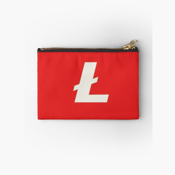 Item preview, white litcoin red designed and sold by ZiphGames.