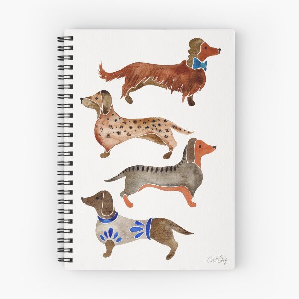 Item preview, Dachshunds designed and sold by Cat Coquillette.