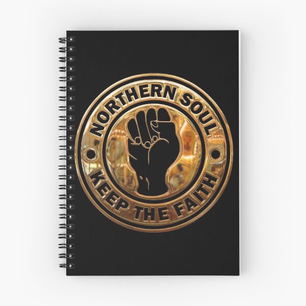 Item preview, Northern Soul Keep The Faith Logo Gold and Black designed and sold by fatbanana.