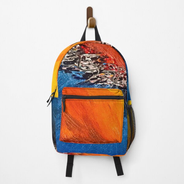 Item preview, Fire and Water Collide, Abstract Painting designed and sold by Spiritualish.