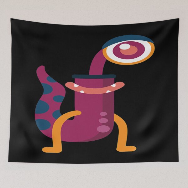 Item preview, Monster Alphabet - Alphabet Monsters J designed and sold by Coder-T.