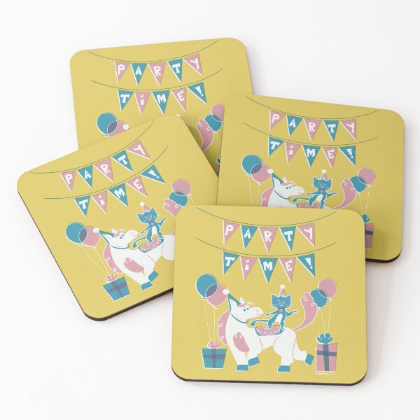 Item preview, Kitty Pony Party designed and sold by stickerjock.