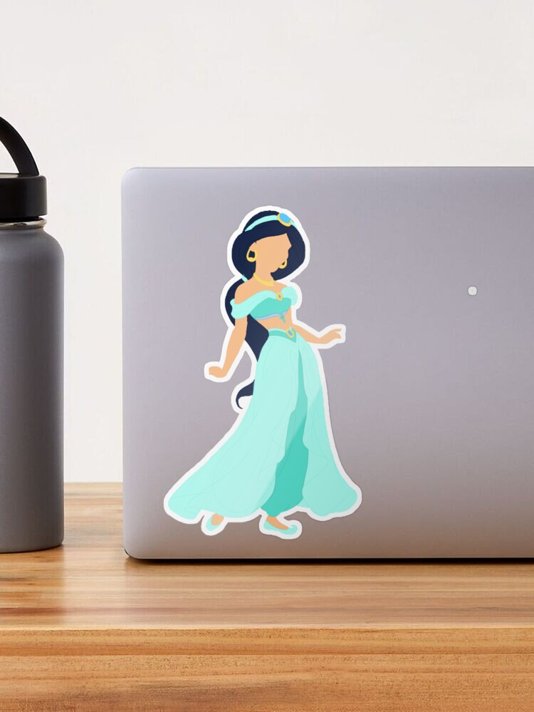 I Am Jasmine Princess Disney Graphic Cartoon Water Tracker Bottle - Jolly  Family Gifts