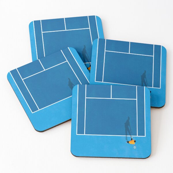 Item preview, Blue Tennis Court Top Down  designed and sold by The-Drone-Man.