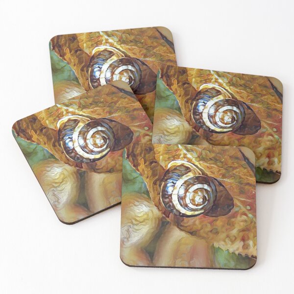 Item preview, Sleepy snail designed and sold by StudioCorvid.