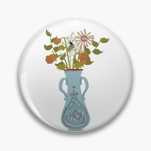 Item preview, Spooky Halloween Vase of Flowers designed and sold by Julian Cairns.