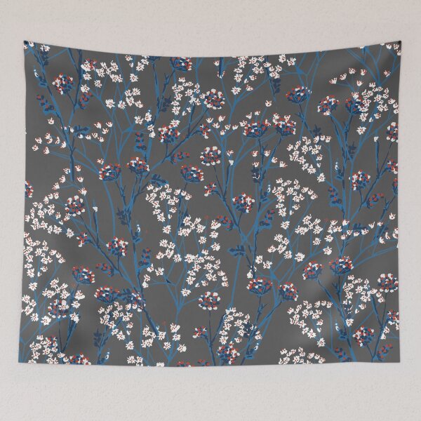 Item preview, White Tiny Flowers designed and sold by mischellero.