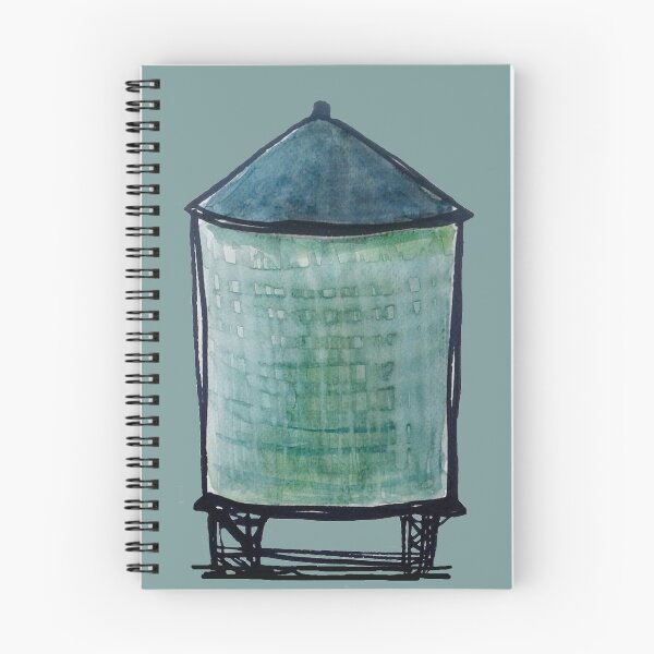 Item preview, Green Watertower designed and sold by Leoniedavinci.