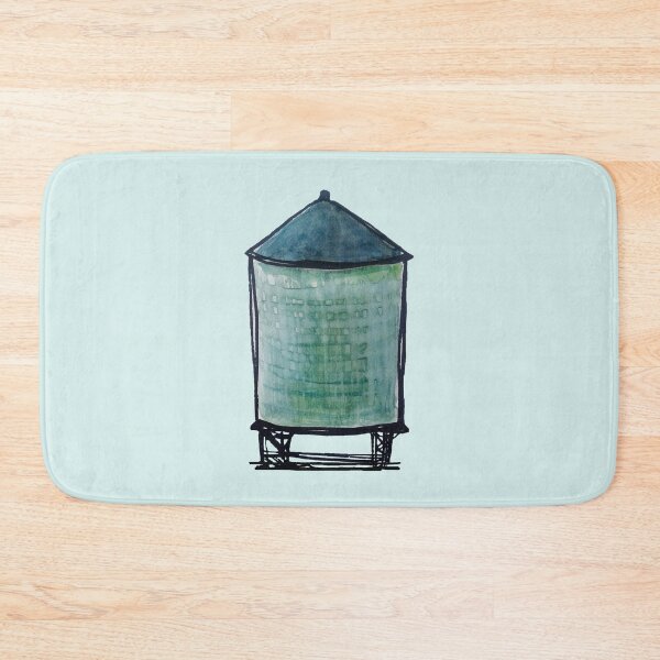 Item preview, Green Watertower designed and sold by Leoniedavinci.