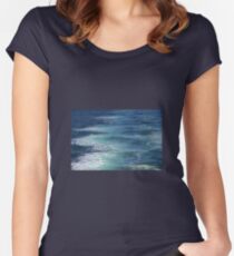 Water Colours Women's Fitted Scoop T-Shirt