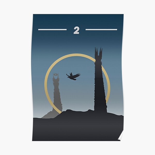 The Two Towers Poster