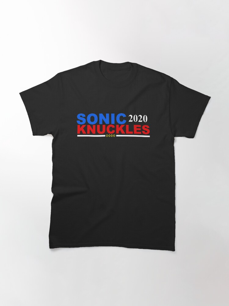 Alternate view of Sonic/Knuckles 2020 Classic T-Shirt