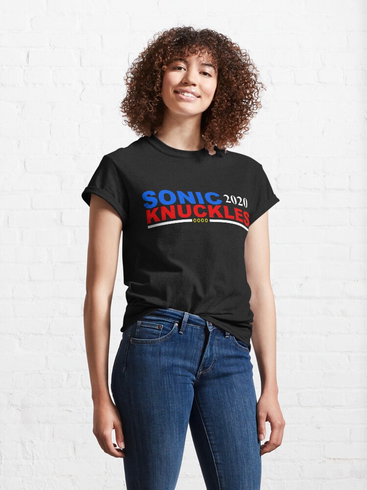 Alternate view of Sonic/Knuckles 2020 Classic T-Shirt