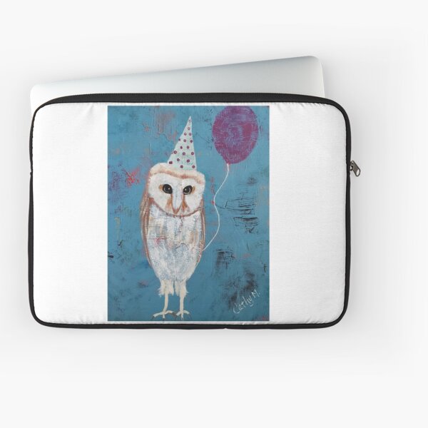 Party Owl Laptop Sleeve