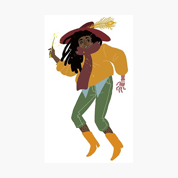Item preview, Jeanie the Golden Witch designed and sold by Julian Cairns.