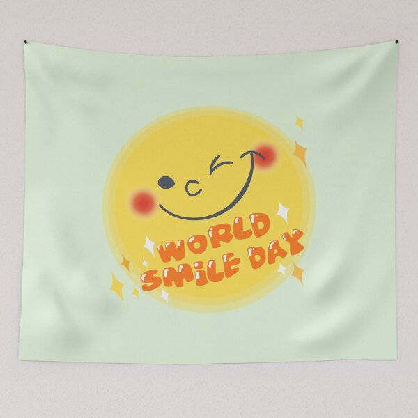 Item preview, Happy World Smile Day Smiley World Smile Day designed and sold by clipartees.