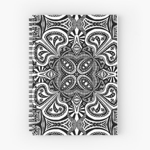 Item preview, Mandala 11 - black and white designed and sold by raymie-fenn.