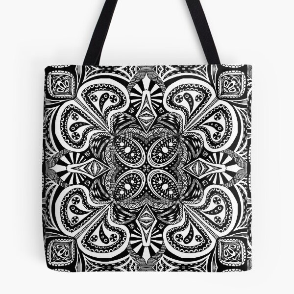 Item preview, Mandala 11 - black and white designed and sold by raymie-fenn.
