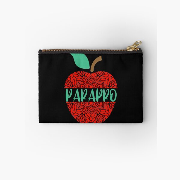 Item preview, Paraprofessional Parapro Apple with Mandala Pattern designed and sold by SawDawDesigns.