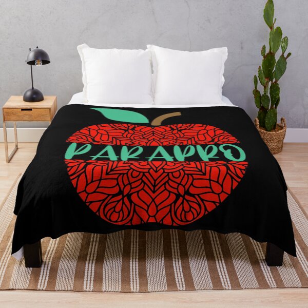 Item preview, Paraprofessional Parapro Apple with Mandala Pattern designed and sold by SawDawDesigns.