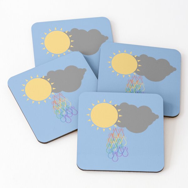 Item preview, Sol Lluvia Venn Arco Iris designed and sold by flickertoaflame.