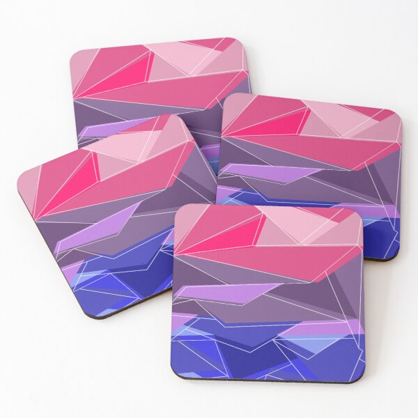Item preview, Bi Pride Geometric Pattern designed and sold by HeatherKatelynn.