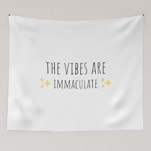Item preview, The Vibes Are Immaculate designed and sold by alwayselle.