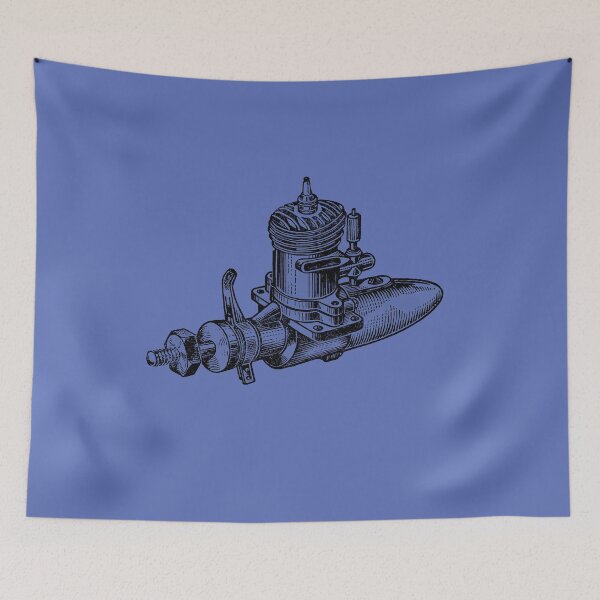 Item preview, Model Airplane Engine designed and sold by Banjoboy Art.