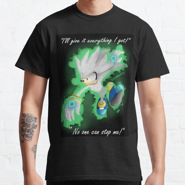 silver the hedgehog shirt