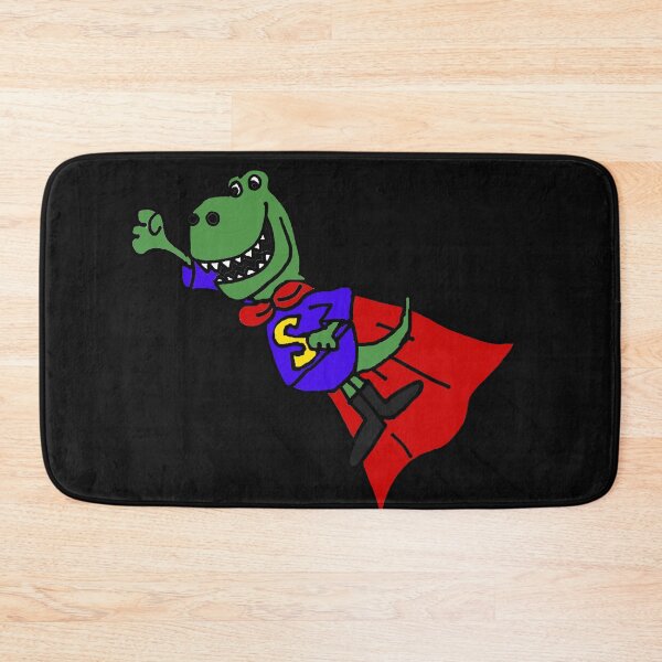 Item preview, Funny T-rex Dinosaur Flying Superhero designed and sold by Nature's Fancy.