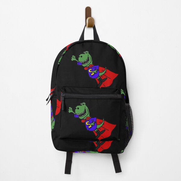 Item preview, Funny T-rex Dinosaur Flying Superhero designed and sold by Nature's Fancy.