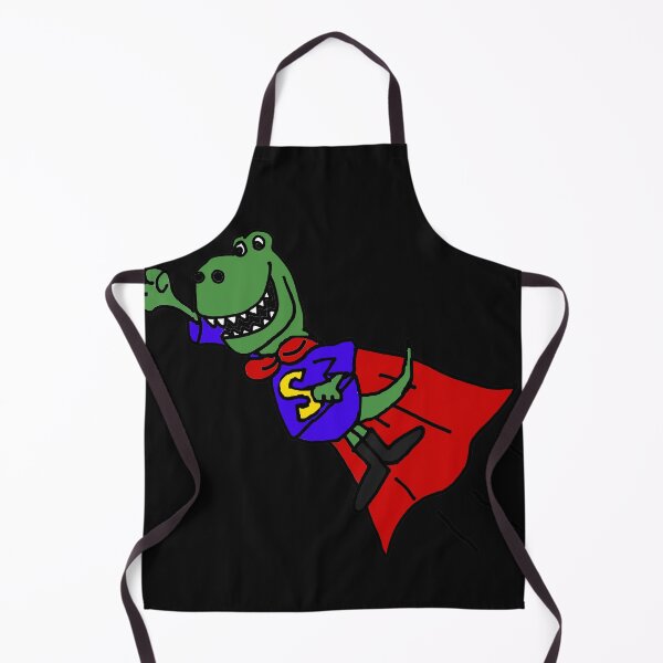 Item preview, Funny T-rex Dinosaur Flying Superhero designed and sold by Nature's Fancy.