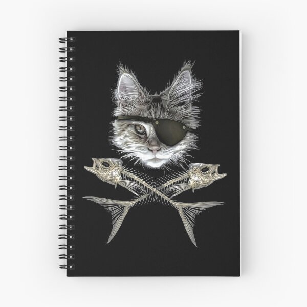 Item preview, cool pirate cat designed and sold by drizzd.