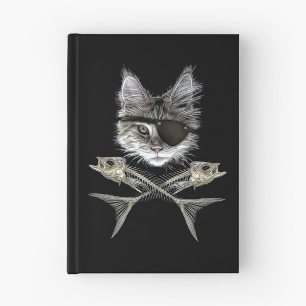 Item preview, cool pirate cat designed and sold by drizzd.