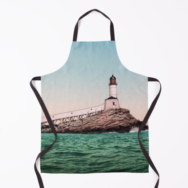 Item preview, White Island Light - Isles of Shoals - New Hampshire Circa 1901 designed and sold by warishellstore.