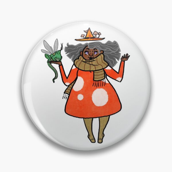 Item preview, Minnie the Toad Stool Witch designed and sold by Julian Cairns.