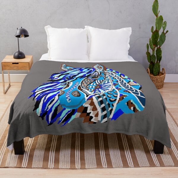 Item preview, Mosaic Blue Pony designed and sold by THE AMERICAN TEEVANGELIST.