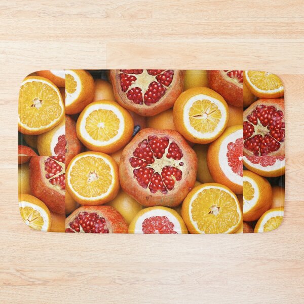 Item preview, Fresh Oranges Grapefruits and Pomegranates Pattern  designed and sold by luchik-and-co.