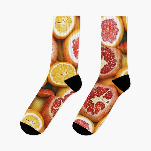Item preview, Fresh Oranges Grapefruits and Pomegranates Pattern  designed and sold by luchik-and-co.