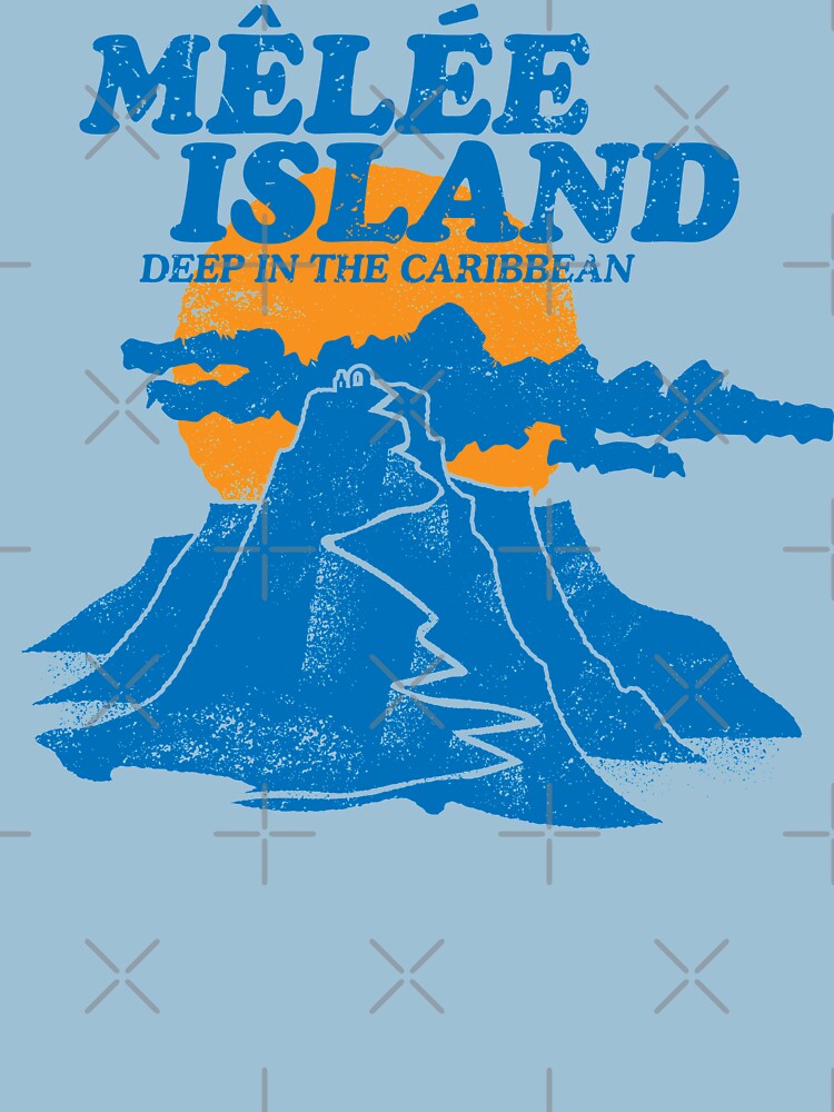 melee island t shirt