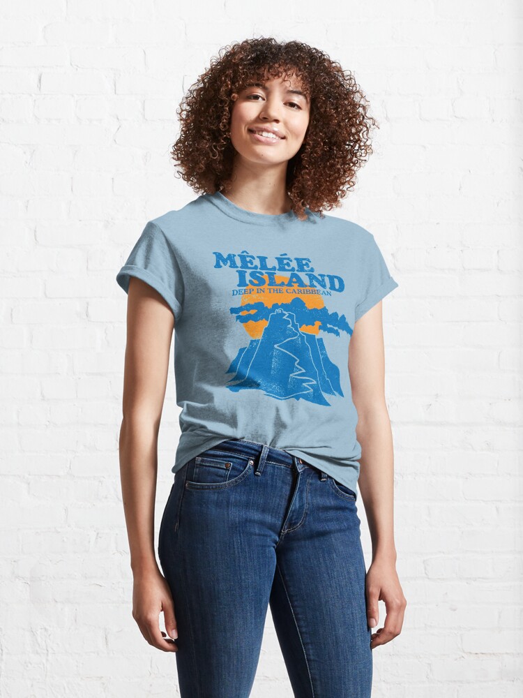 melee island t shirt