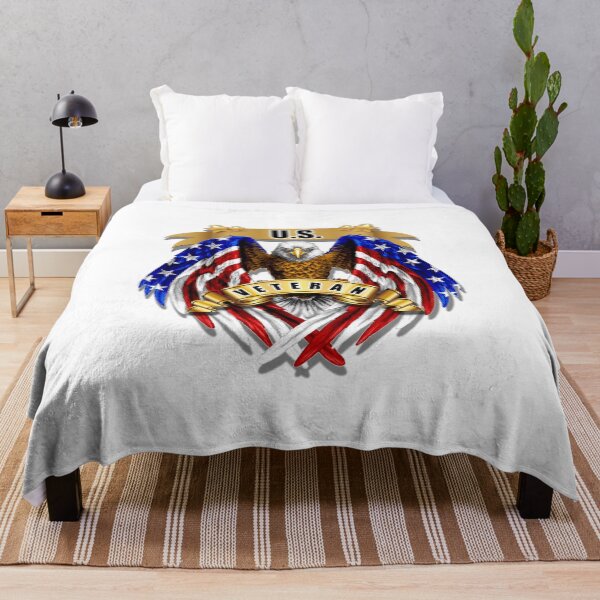 Item preview, U.S. Military Veteran Eagle and Flag. designed and sold by AGED Limited.