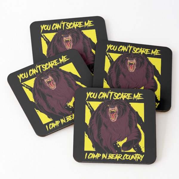 Item preview, You can't scare me I camp in bear country designed and sold by CreationFirm.