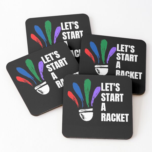 Item preview, Let's start a racket - badminton sports designed and sold by Achidesign.