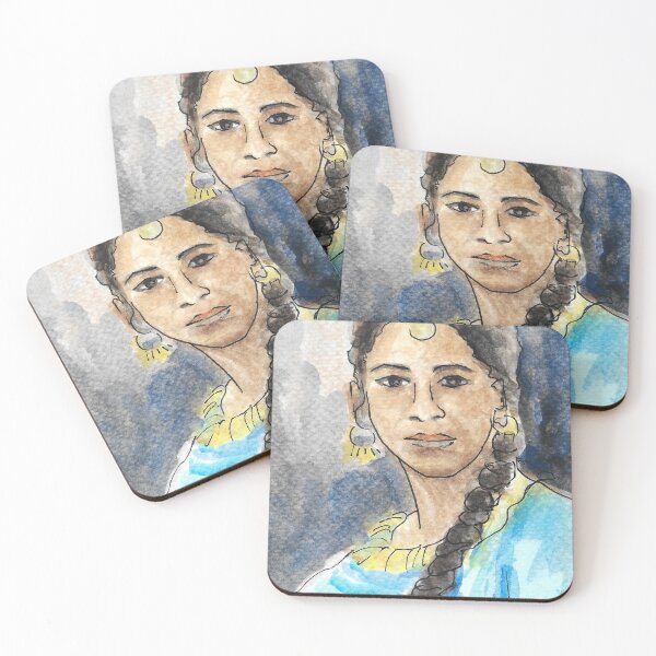 Artikelvorschau, Punjabi Schönheit in blau entworfen und verkauft von Sukhpal Grewal Ethnic Art.